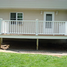 Composite Deck Project in Massachusetts 1