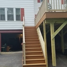 Deck Rebuild in Worcester, MA After 1