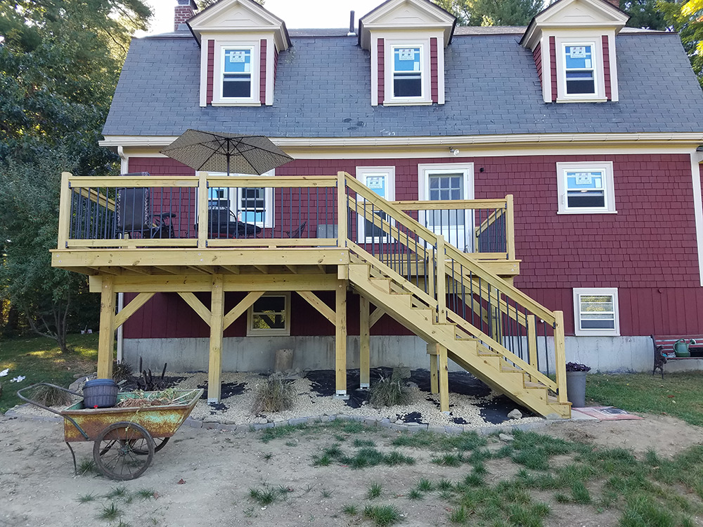 Deck & Window Replacement Project Sterling, MA | Remodeling Contractor