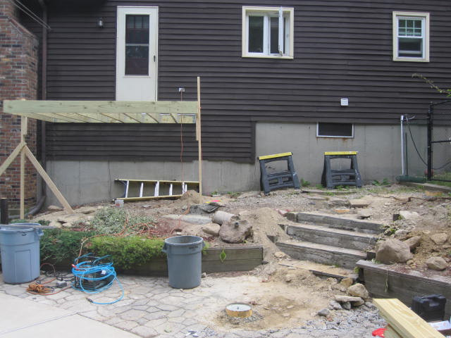 Rebuilt an Old Deck in Webster, MA